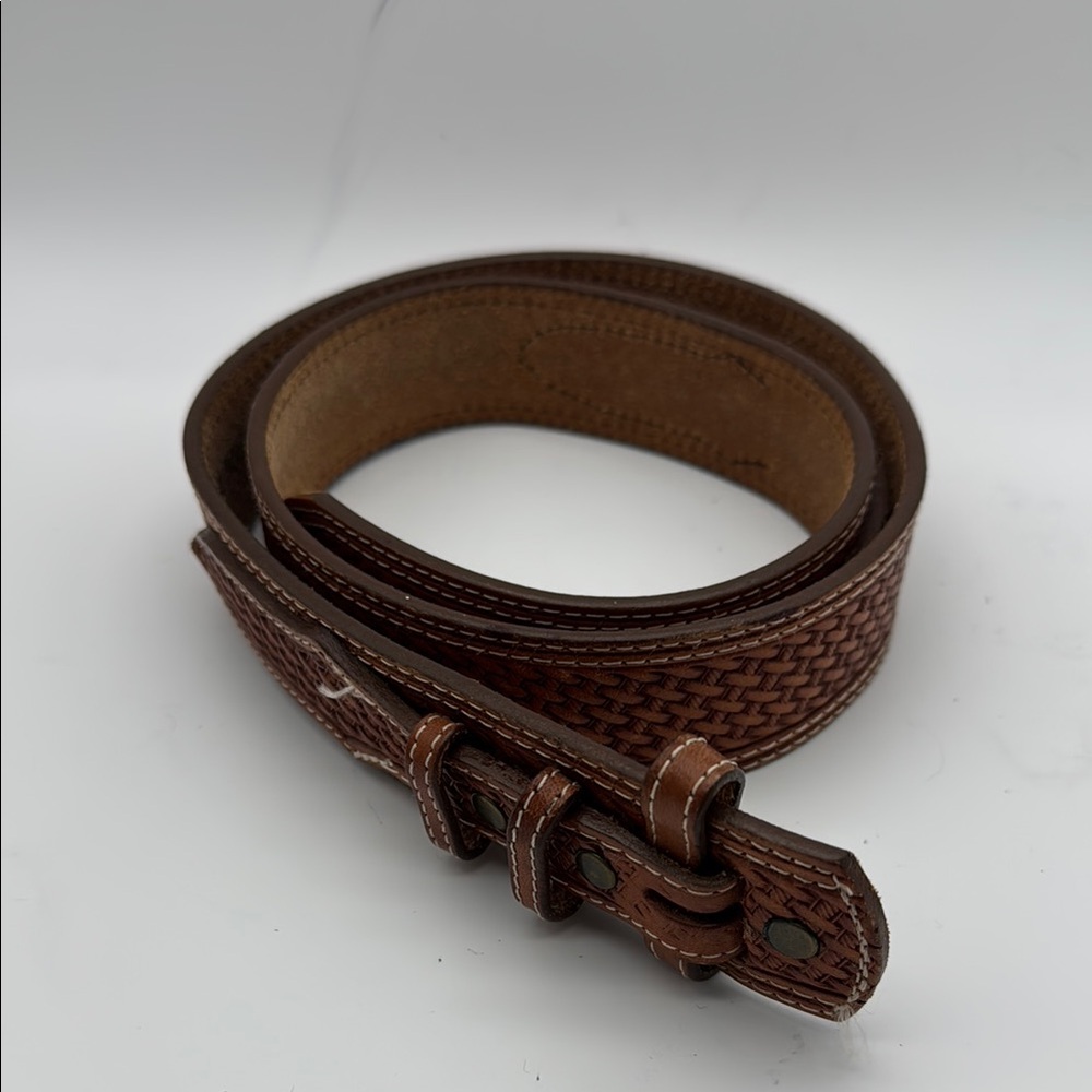 Silver Creek Brown‎ Leather Men's Belt